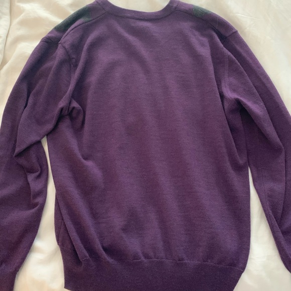 Purple argyle long sleeve :) - Picture 4 of 4